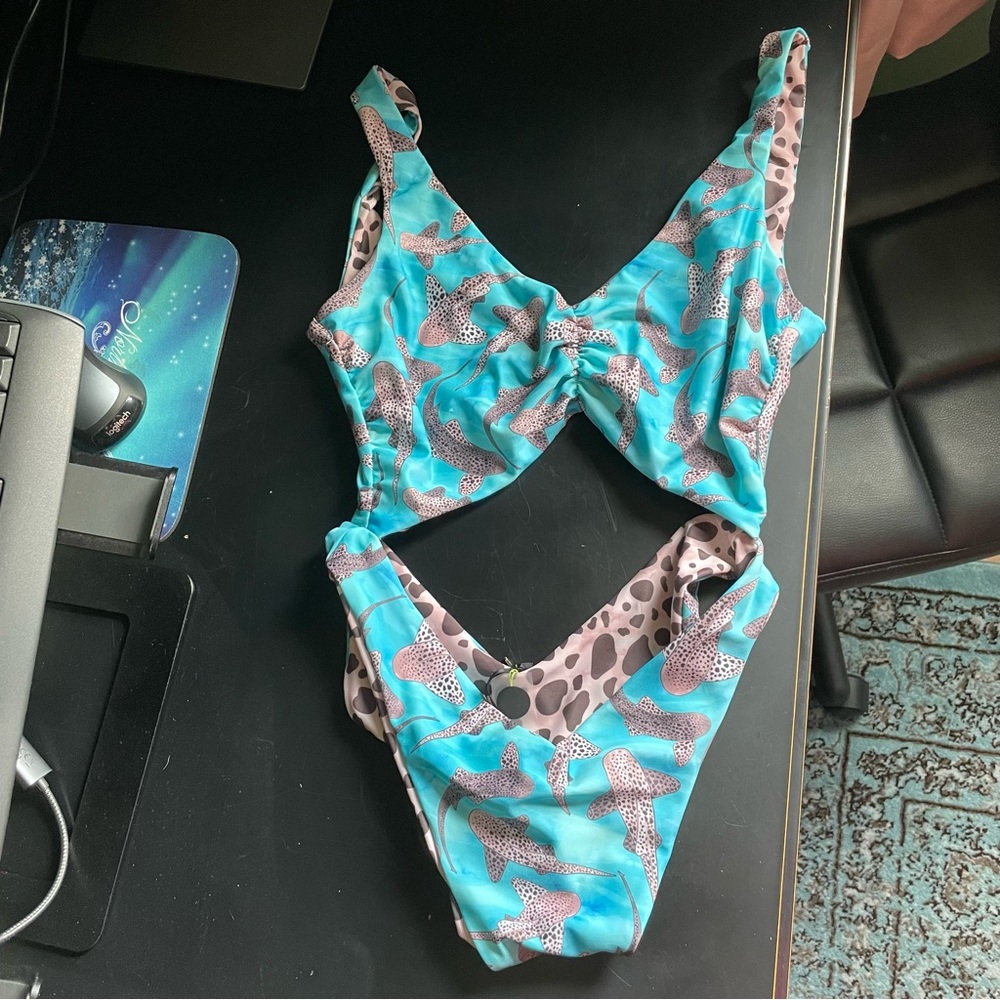 Moana Bikini Rippling Reef Monokini